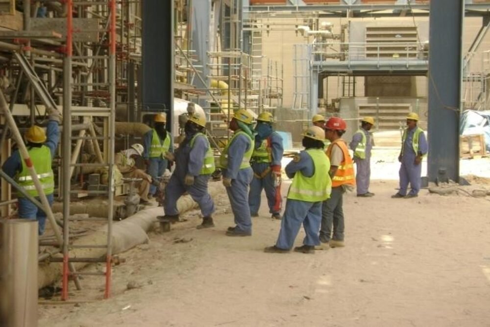 ACTC workforce on site in Kuwait